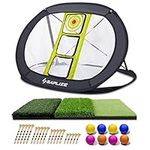 SAPLIZE Golf Chipping Net, with Fol