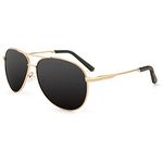 NSSIW Sunglasses Men, Aviator Sunglasses for Men and Women, Driving Sun Glasses Polarised Lens With UV Blocking