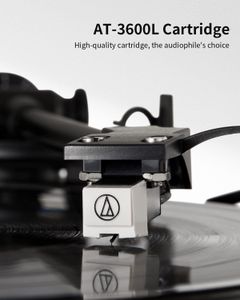 Bluetooth Vinyl Record Player with Built-In Speakers