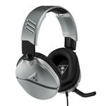 Turtle Beach Recon 70 Silver Gaming Headset for PS5, PS4, Xbox Series X|S, Xbox One, Nintendo Switch & PC