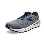 Brooks Men's Beast '20 Running Shoe, Blue/Grey/Peacoat, 9 D (M)