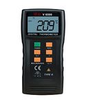 VAR TECH Digital thermometer V 6500 K type thermocouple -150 °C to 1300 °C industrial use with Rod type and bead type probe Data hold Min/Max/Avg Auto power off, Accurate Temperature measurment