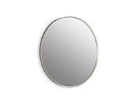 KOHLER K-31368-BNL Artist Editions Essential Mirror Collection, Wall Mirror, Vanity Mirror, Round 32", Brushed Nickel