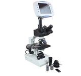 Radical Trinocular Microscope W Phase Contrast 6" Lcd Display Built In Camera And Storage