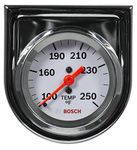 Bosch SP0F000045 Style Line 2 Mechanical Water/Oil Temperature Gauge (White Dial Face, Chrome Bezel)