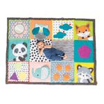 Infantino - Fold & Go Giant Discovery Mat - Portable - Stimulating Senses - Fostering Motor and Cognitive Development - Sensory Playmat - Big Play mat - Easy to Store - For Babies and Toddlers