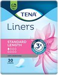 TENA Standard Length Liner, Light Incontinence, Pack of 30