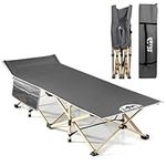 Camping Cot, 450LBS(Max Load), Port