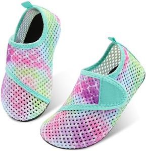 Kids Boys Girls Outdoor Athletic Water Shoes for Swim River Green Scale US 6-7 M Toddler