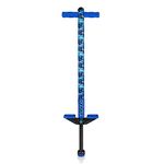 Flybar Foam Jolt Pogo Stick for Kids Age 5 and Up, Between 40 to 80 Pounds, Beginners Kids Pogo Stick for Boys and Girls (Blue Camo)