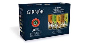 Girnar Instant Premix Chai - Variety Pack (36 Sachets)