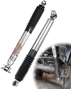 GLOBLED JK Rear Shock Absorbers Compatible with 2007-2018 Jeep Wrangler JK