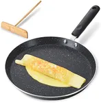 Buecmue 10.5 Inch Nonstick Crepe Pa