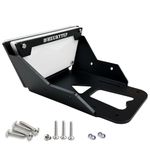 HEURYTEP Universal Transom Trolling Motor Mount for Kayaks, Aluminium trolling Motor Bracket for Electric Trolling Motors Only, Suit for Freshwater and Saltwater.