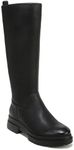 Naturalizer SOUL Womens Orchid Chunky Bottom Knee High Boot Black Smooth 8.5 M