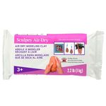 Sculpey AD2222T Model Air Dry Clay-Terra Cotta, 2.2 Pound