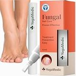 YOGAMEDIC Nail fungus pen Quick treatment against fungal infection - Patented active ingredient, proven effect - Anti fungal nail aid solution for toenail fungus - 4ml