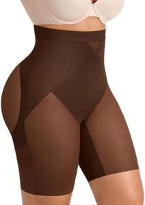 SHAPELLX Shapewear Shorts for Women, High Waist Tummy Control Body Shaper