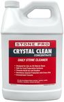 Stone Pro Crystal Clean - Surface Cleaner & Sealer, Concentrate 128 oz Gallon