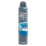 DOVE MEN + CARE Advanced Clean Comfort Antiperspirant Deodorant Aerosol deodorant spray with Triple Action Technology for 72h sweat & odour protection 200 ml