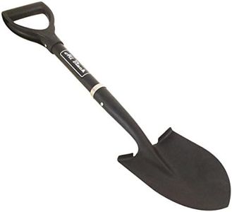 MINI PALA VANGA IN ACCIAIO XT ALL BLACK PER CERCAMETALLI METAL DETECTOR GARRETT