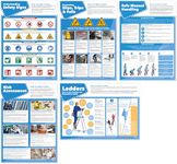 Warehouse Safety Posters - Set of 5 | Health and Safety Posters | Laminated Gloss Paper 420mm x 594mm (A2) | Health and Safety Office and Commercial Wall Charts | Education Charts by Daydream