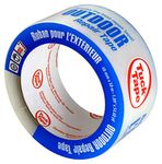 Tuck Tape Ultimate Outdoor Repair Tape, Epoxy Resin Tape, Construction Grade Tape, 48mm x 50m (Clear)