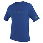 O'Neill Wetsuits Unisex Youth Youth Basic Skins Short Sleeve Sun Shirt, Pacific, 12 UK