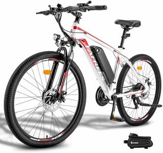 Fafrees 26 Hailong-One Electric Bike, 26'' Electric Bicycle for Adults, 36V 13Ah Removable Battery, Power Assist 80KM, 250W Electric Mountain bike (White)