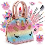 Kids Makeup Kit for Girl - Washable Makeup Toy for Girls, Little Girls Make up Set Safe & Non Toxic Makeup for Toddlers Children Princess, Girl Toys Age 4 5 6 7 8 Christmas Birthday Gift for Girl.