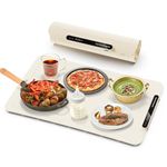 Reemix White Food Warming Plate