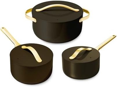 Caraway Dutch Oven, Sauce Pan, and Mini Sauce Pan Trio