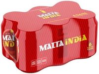 Malta India - Malt Beverage Non Alcoholic Original from Puerto Rico, 8 Ounce (Pack of 6)