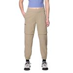 Mountain Hardwear Womens Dynama Convertible Utility Jogger, Brown, X-Large