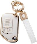 CACARLIKE for Jeep Key Fob Cover wi