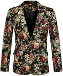 sourcing map Men's Suit Blazer Slim