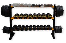 Protoner 2 in 1 Dumbbell and plates rack 500 kgs capacity