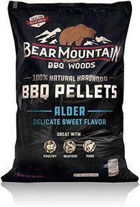 Bear Mountain Premium BBQ Woods Pellets, 100% All-Natural Hardwood Pellets, for Smokers and Pellet Grills, BBQ, Bake, Roast, and Grill, 20 lb, 1 Pack