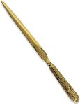 Thorness Embossed Brass Letter Opener