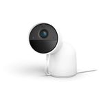 Philips Hue Secure Wired Smart 1080p Security Camera White Stand Included Indoor or Outdoor Easy to Install Two-Way Communication Works with the Security Center in the Hue App