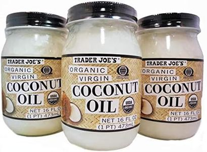 Trader Joe's Coconut Oil (3 Jars)