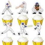 Baseball Cupcake Toppers kit All St