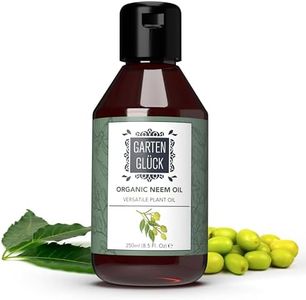 Garten Glück® Huile de Neem Bio Ultra Concentrée avec Émulsifiant - 250ml - Multi-Usage pour Jardin, Maison, Plantes & Fleurs - Huile Neem Oil - Fabriqué en Allemagne