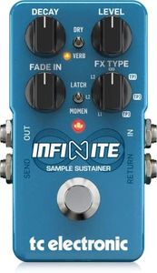 TC Electronic Sample Sustainer Effect Pedal INFINITE SAMPLE SUSTAINER, Compatible with PC and Mac