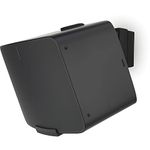 Flexson Wall Mount for Sonos Five and Play:5, Single pack in Black, Swivels and Tilts