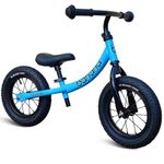 Banana Bike Lava Sport LT Balance Bike - Lightweight Toddler Bike for Boys and Girls Ages 2-5 - Aluminium Frame with EVA Tires - Adjustable Handlebars and Seat Height - Training Bike for Kids - Blue