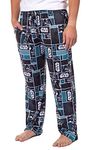 INTIMO Star Wars Mens' Movie Film Logo Darth Vader Helmet Sleep Pajama Pants (XXX-Large) Grey