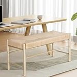 Artiss Dining Bench Paper Rope Seat