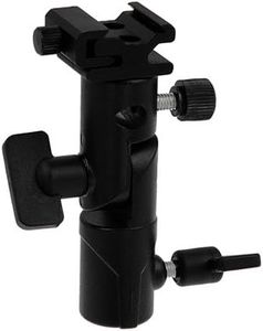 Fotodiox Elite Flash Umbrella Bracket with Swivel/Tilt Head, Mountable to Light stand and Tripod, for Canon Flash Speedlite 600EX-RT, 580EX, 580EX II, 430EX, 430EX II, 380EX, 270EX, 270EX ii, 540EX, 550EX, 300TL