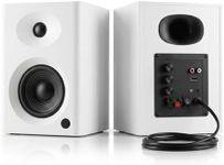 NSY Audio 80W Peak Bluetooth 5.3 Bookshelf Speakers, 4" Active PC Monitors